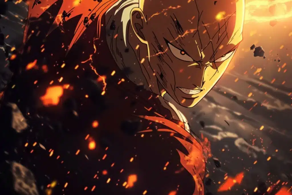 one punch man bataille