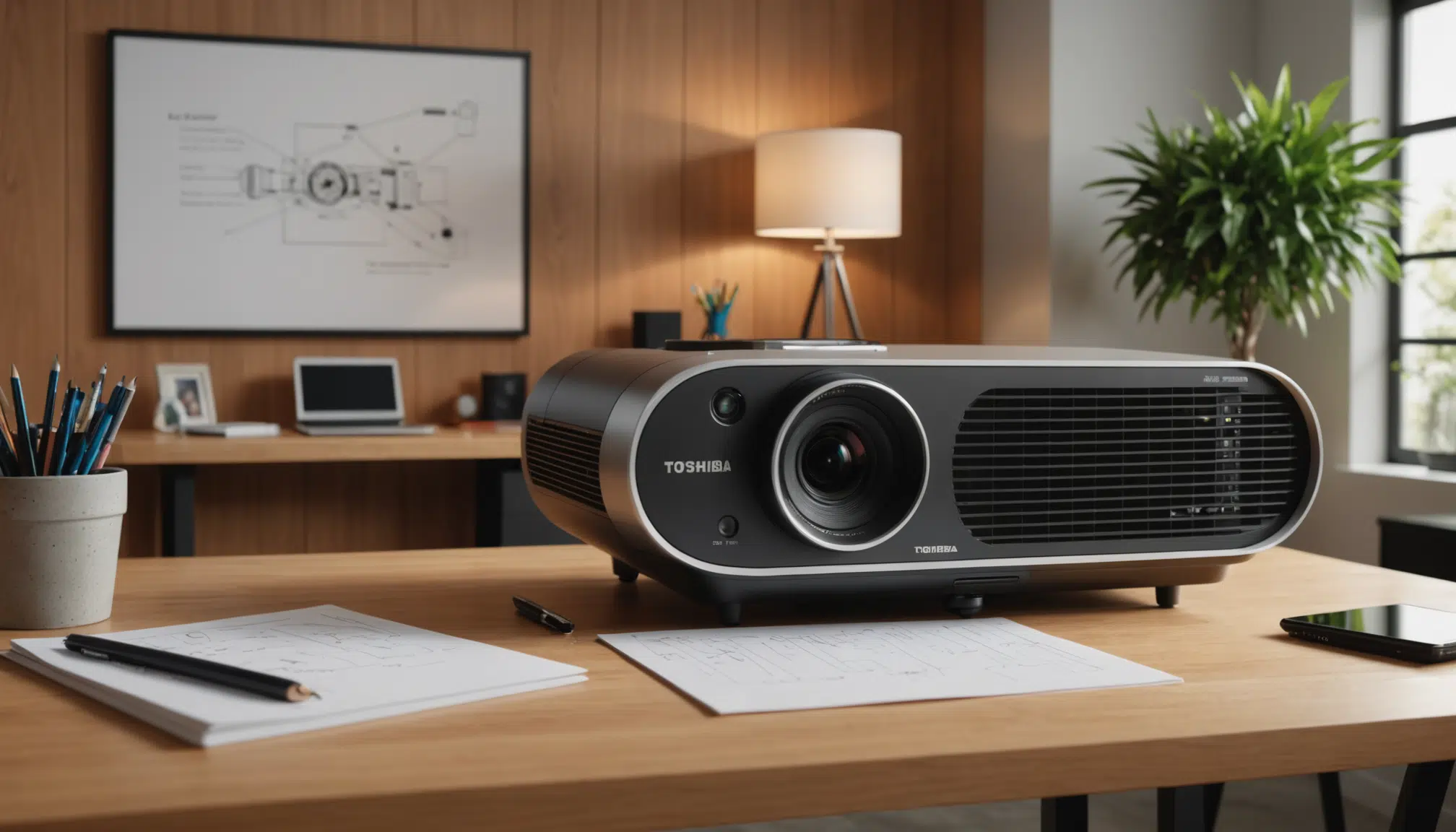 Discover our opinion on the Toshiba video projector, analyzing its performance, characteristics and value for money. Is this a wise choice for your projection needs? read our full review to find out!